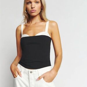 Reformation Harlan Knit Top